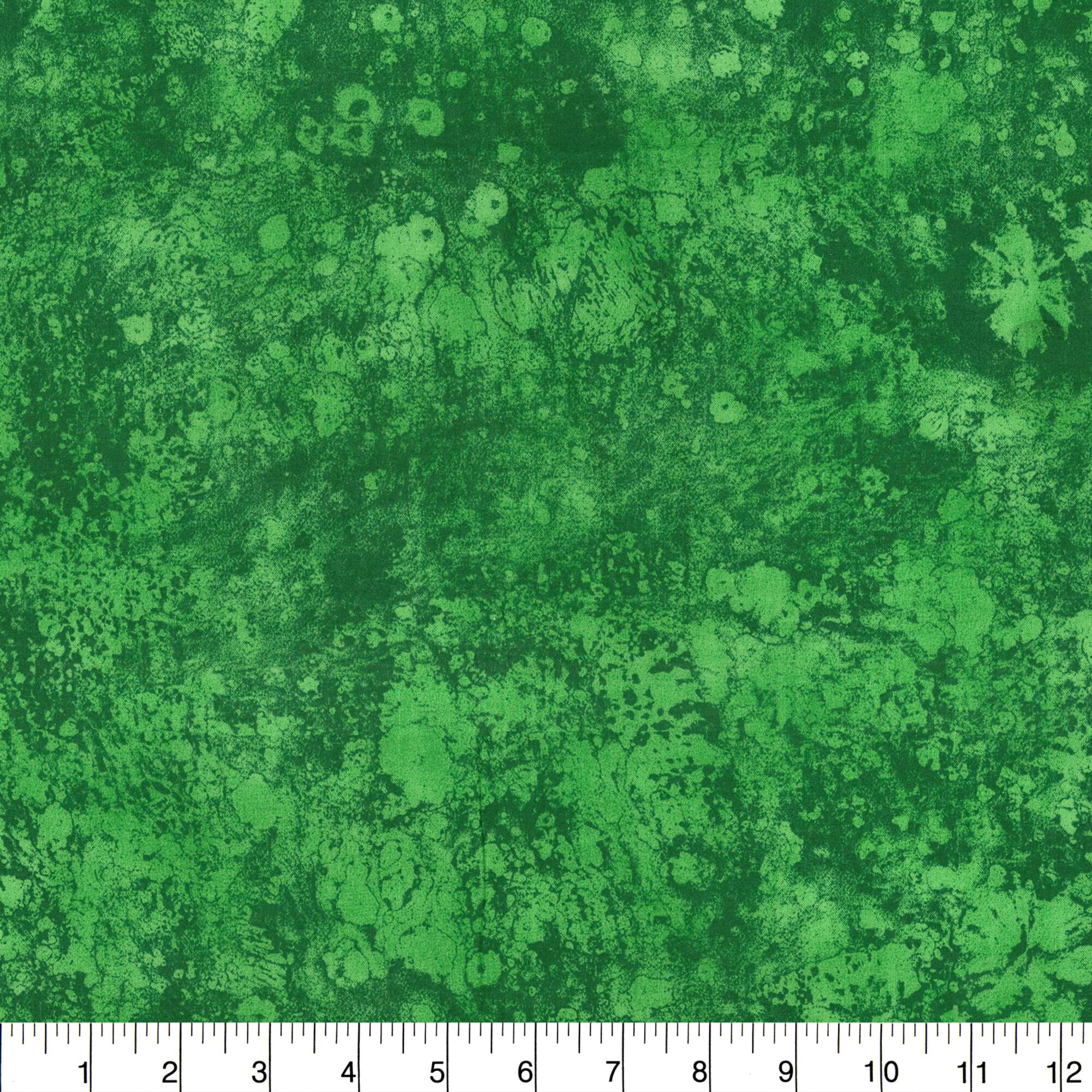 Fabric Traditions Green Texture Cotton Fabric